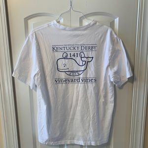 Vineyard Vines Kentucky Derby pocket T-shirt
